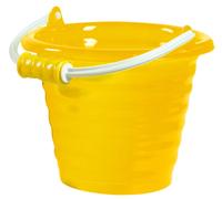 Androni Secchio con soffietto diametro 20 cm - Giallo