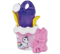 Androni set da sabbia unicorno con annaffiatoio - piccolo, 6 pezzi
