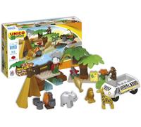 Merchandising Androni: Unico Plus - Costruzioni 2-5 Anni - Safari 55 Pz (Made In