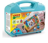 Androni Unico Plus Valigetta con Lettere, Numeri e Puzzle
