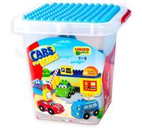 Androni Unico Secchiello Cars for kids mezzi e parcheggi 35 pezzi