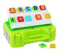 Androni Unico Plus Valigetta con Lettere, Numeri e Puzzle