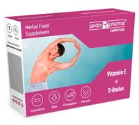 Andropharma Curvature Pillole Integratori per Trattamento di Curvature e Malattia di Peyronie (4 scatole = 4 mesi). Complemento in Capsule per Estensore Medico Andropeyronie