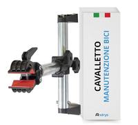 ANDRYS Cavalletto Manutenzione Bici da Parete - Supporto Bici da Muro con Regolazione Verticale e Rotazione a 360 Gradi - Portata Massima 18kg - Alluminio e Plastica Resistente con Viti Incluse