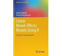 Andrzej Gałecki Tomasz Burzyk Linear Mixed-Effects Models Us (Copertina rigida)