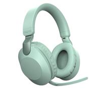 AndThere Cuffie Bluetooth Over Ear Wireless Cuffie Con Microfono Cavo On Ear Grandi Cuffie Cancellazione Rumore Bluetooth Headphones Noise Cancelling Senza Fili Cuffie per Gaming PC TV Palestra