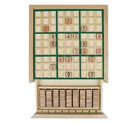 Andux Zona Legno Sudoku Tavola Giochi Con Cassetto SD-02 (Verde)