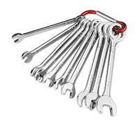 Andux Zone 10pezzi chiavi combinate set Open End e Box End SAE