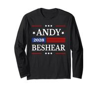 Andy Beshear 2028 For President Beshear 2028 American Flag Maglia a Manica