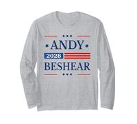 Andy Beshear 2028 For President Beshear 2028 American Flag Maglia a Manica