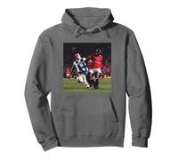Andy Cole Manchester United Porto Champions League - Pallone da calcio Felpa con Cappuccio