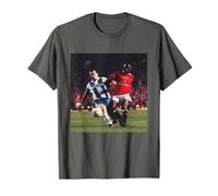 Andy Cole Manchester United Porto Champions League - Pallone da calcio Maglietta