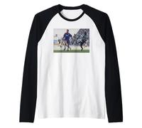 Andy Cole Newcastle V Chelsea Premier League - Pallone da Calcio Maglia con Maniche Raglan