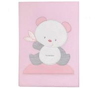 Andy & Helen 3/4470Cd03_R Coperta Letto Ricamata Cotone, Rosa