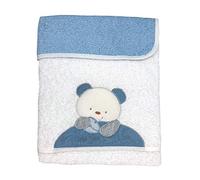 Andy & Helen 700D03_C Telo Fasciatoio e Salvietta in Spugna Ricamato