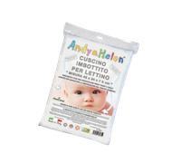 Andy& Helen - Cuscino Lettino Imbottito Antibatterico Anallergico Ignifugo 45x34x7 Cm