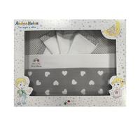 Andy & Helen - Set Maxi Culla 3 pezzi, Grigio