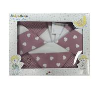 Andy & Helen - Set Maxi Culla 3 pezzi, Rosa