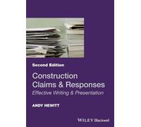 Andy Hewitt Construction Claims and Responses (Tascabile)