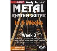 Andy James - Methal Rhythm Guitar In 6 Weeks 3 [Edizione: Stati Uniti]