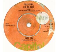 Andy Kim - Andy Kim: Fire Baby, I'm On Fire 7"