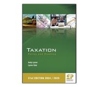 Andy Lymer Lynne O Taxation: Policy and Practice (2024/25) 31st edit (Tascabile)
