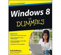 Andy Rathbone Windows 8 For Dummies (Tascabile)