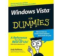 Andy Rathbone Windows Vista For Dummies (Tascabile)
