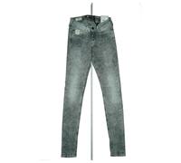 Andy Warhol by Pepe Jeans Pantaloni Stretch Skinny Basso Cintola W29 L32 Borchie