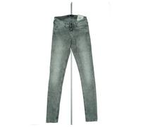 Andy Warhol by Pepe Jeans Pantaloni Stretch Skinny Vita Bassa W26 L32 Used Grau