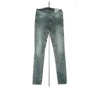 Andy Warhol by Pepe Jeans Pantaloni Stretch Skinny Vita Bassa W30 L32 Used Grau