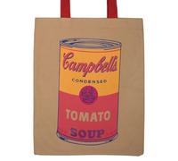 Andy Warhol Campbell's Soup Tote Bag: Includes Limited Edition Pins