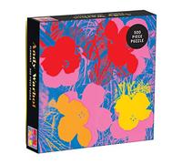 Andy Warhol Flowers 500 Piece Puzzle