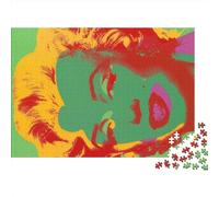 Andy Warhol Pittura ad olio Puzzle Per Giovani 1000 Pezzi, Gioco Educativo Per Famiglie Arte Puzzle in Legno Souvenir Regali, Impegnativo Puzzles, Museo