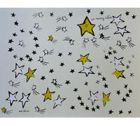 Andy Warhol " So Many Stars " Poster Firmato IN Stampa Warhol Fondotinta