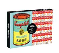 Andy Warhol Soup Can 2-sided 500 Piece Puzzle