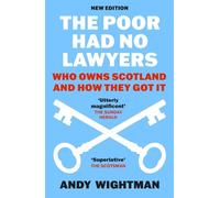 Andy Wightman Wightman, Andy The Poor Had No Lawyers (Tascabile)