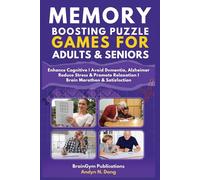 MEMORY BOOSTING PUZZLE GAMES for ADULTS & SENIORS