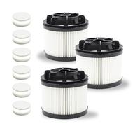 ANEELV Confezione da 3 filtri di ricambio per aspirapolvere Levoit LVAC 200, compatibili con filtri originali LSV-V201F-WUS, 6 prefiltri + 6 filtri di ricambio HEPA H11