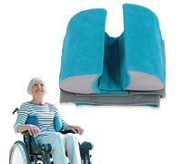 ANEELV Cuscino di supporto laterale regolabile per sedia a rotelle, chiusura antiribaltamento universale, rivestimento antidecubito, supporto di posizionamento laterale e aiuto di sicurezza per sedie