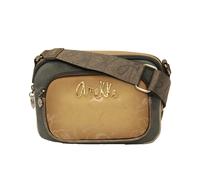 ANEKKE 41713-183 BOLSO HANDBAG MANIFESTO borsa tracolla in ecopelle ricamata