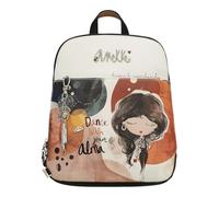 Anekke Zaino da passeggiata Alma - Design versatile | Tasche esterne e fodera interna - Dimensioni: 26x30x8 cm - Accessori e accessori donna, Vari