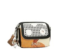 Anekke Borsa a tracolla ovale Alma - Eleganza Tradizionale e Modernità | Scomparti Indipendenti | Misure: 27x24x10 cm - Borse Donna, Vari