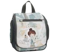 Anekke | Astuccio da bagno da donna Sophia | Astuccio da viaggio donna grande in poliestere con chiusura | 21 x 24 x 8 cm | Multicolore