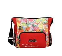 Anekke Bandolera roja con bolsillos Nature Colors