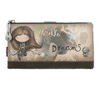 Anekke Portafoglio Real grande flessibile RFID