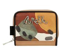 Anekke Portafoglio piccolo RFID Anima - Protezione e design compatto | Tasche multiple e cerniera | Dimensioni: 10x9x2 cm - Accessori Donna, Vari