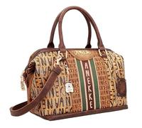 Anekke Bolso bowling logo marrón Urban