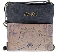 Anekke Borsa tracolla convertibile in zaino Studio Multicolore