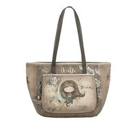 Anekke Real Borsa shopper 41 cm marrone